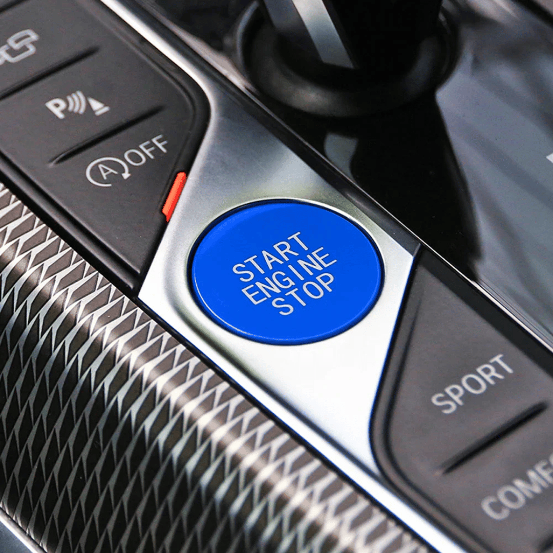 BMW G series start/stop Blue