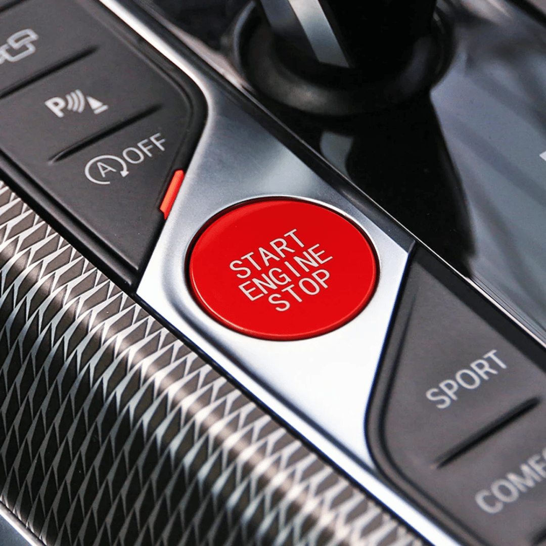 G series start/stop button Red